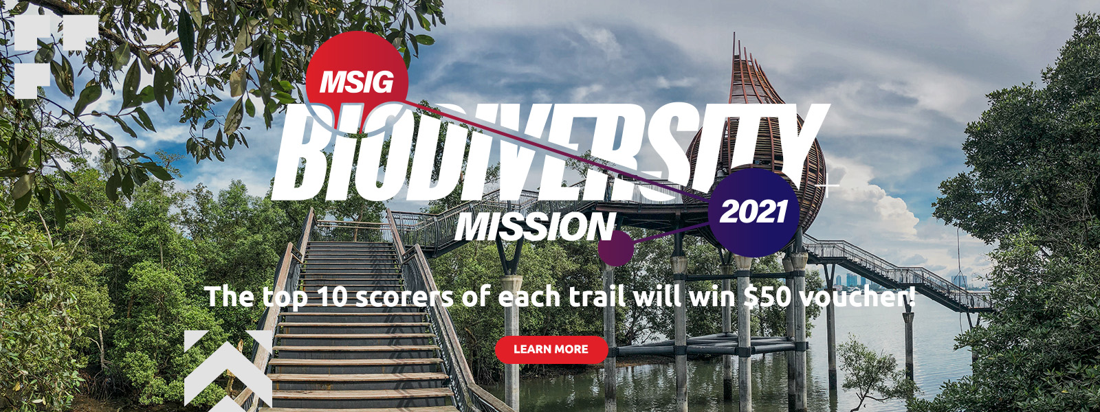 The top 10 scorers of each trail will win $50 voucher! Join the MSIG Biodiversity Mission 2021 today!