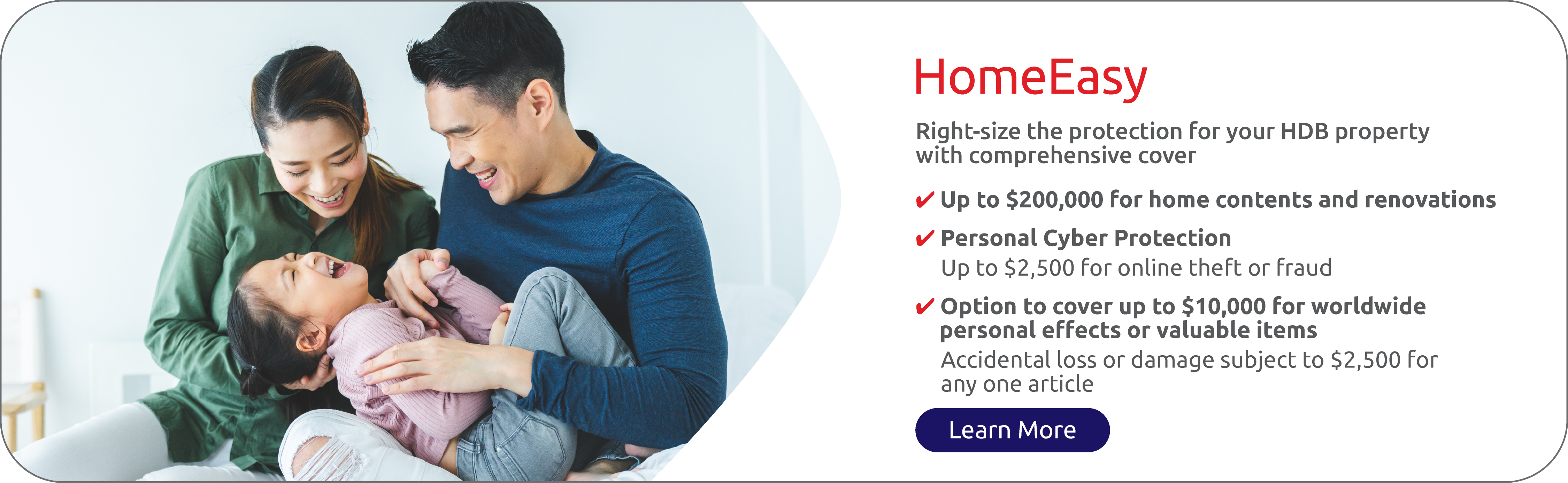 MSIG HomeEasy Promo Banner