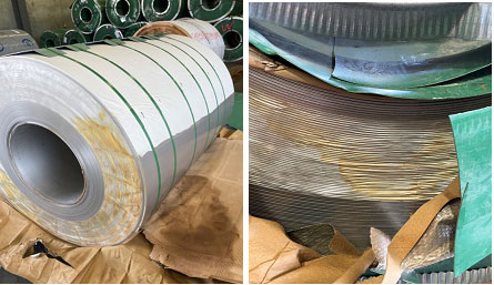 Damaged before Departure