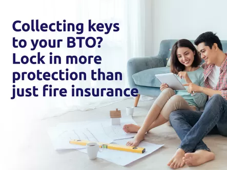 Couple sitting by the sofa and planning their new home